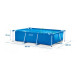 Бассейн каркасный Intex 300x200x75 см (28272NP)