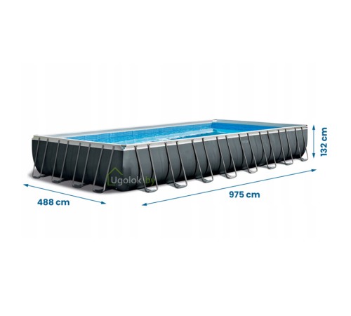 Бассейн каркасный Intex Ultra XTR 975x488x132 см (26374NP)