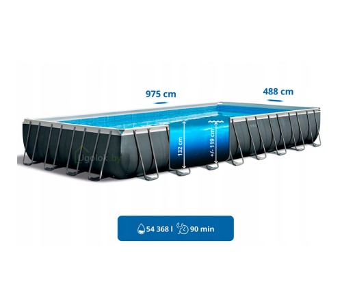 Бассейн каркасный Intex Ultra XTR 975x488x132 см (26374NP)