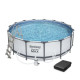 Бассейн каркасный Bestway Round steel Pro MAX 457x122 арт. 56438