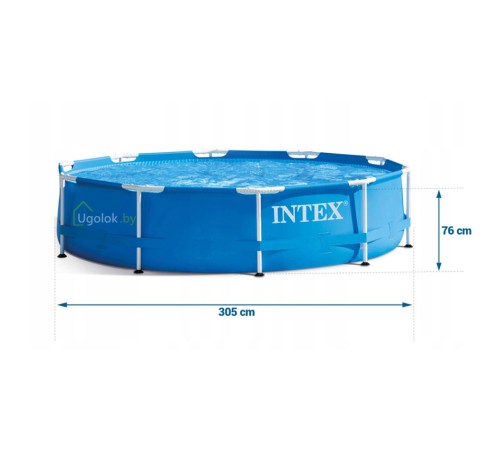 Бассейн каркасный Intex Metal Frame 305x76 см (28200 NP)
