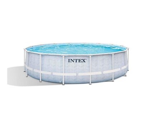 Каркасный бассейн Intex Prism Frame Chevron 26746 (488х122)