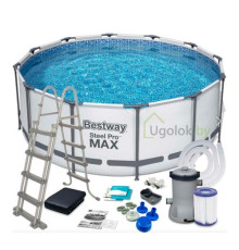 Бассейн каркасный Bestway Steel Pro Max 366x122 см (56420)